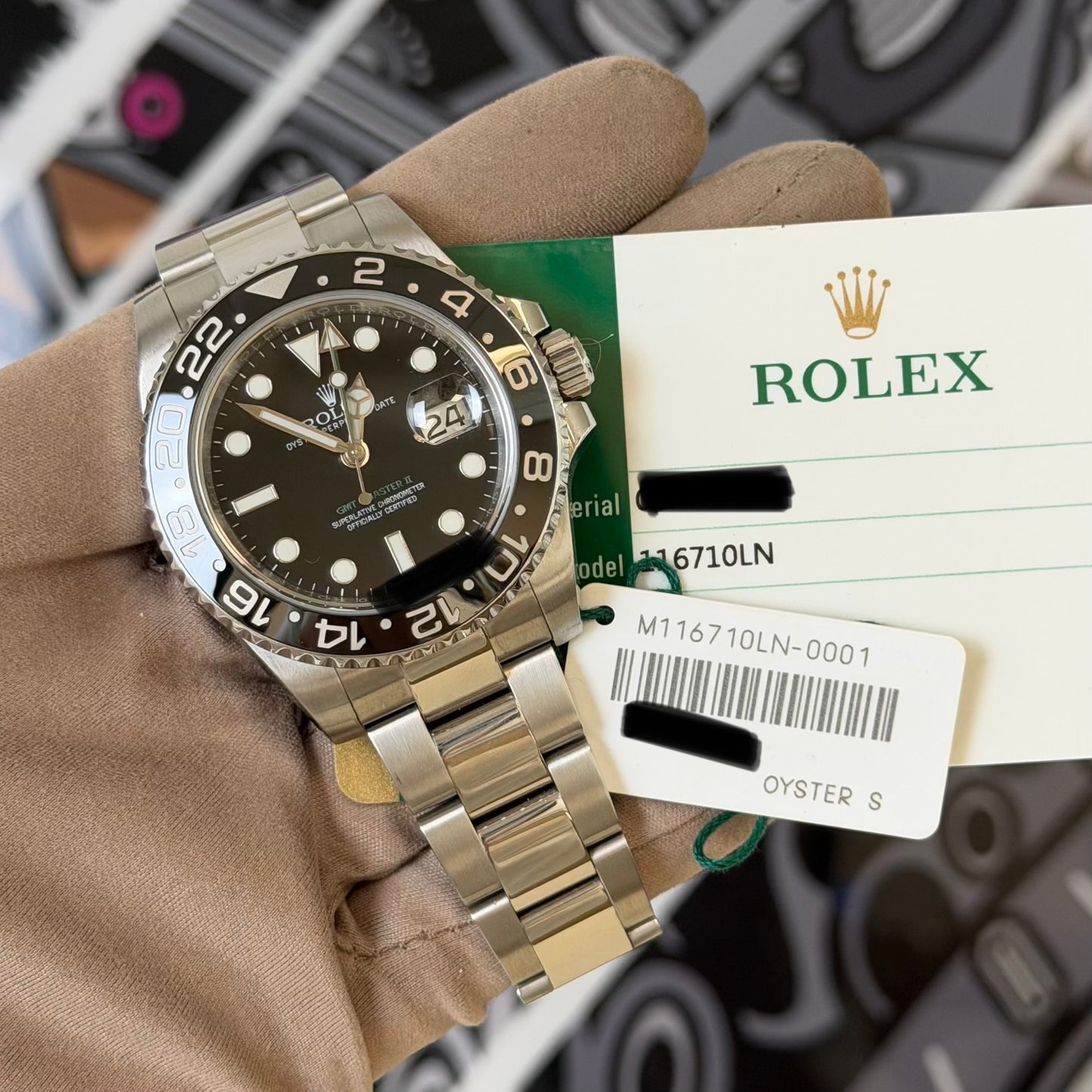 Rolex GMT Master II 116710LN 2016
