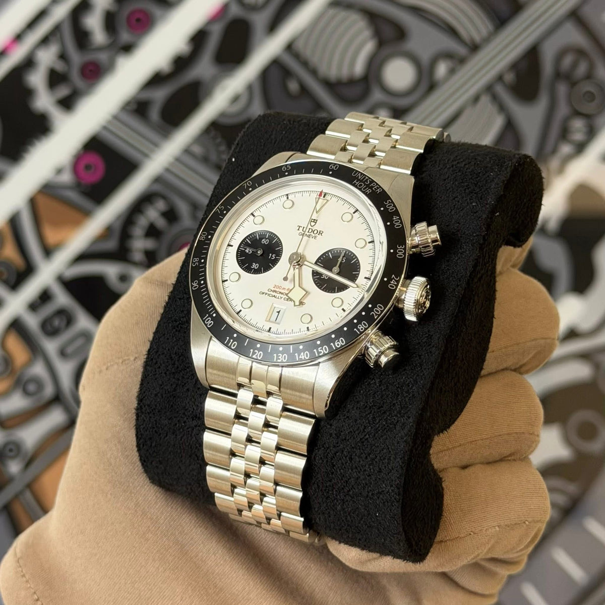 NEW Tudor Black Bay Chronograph Panda Jub 79360N