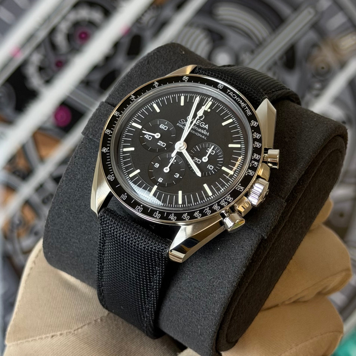 NEW Omega Moonwatch Hesalite Strap Model 310.32.42.50.01.001