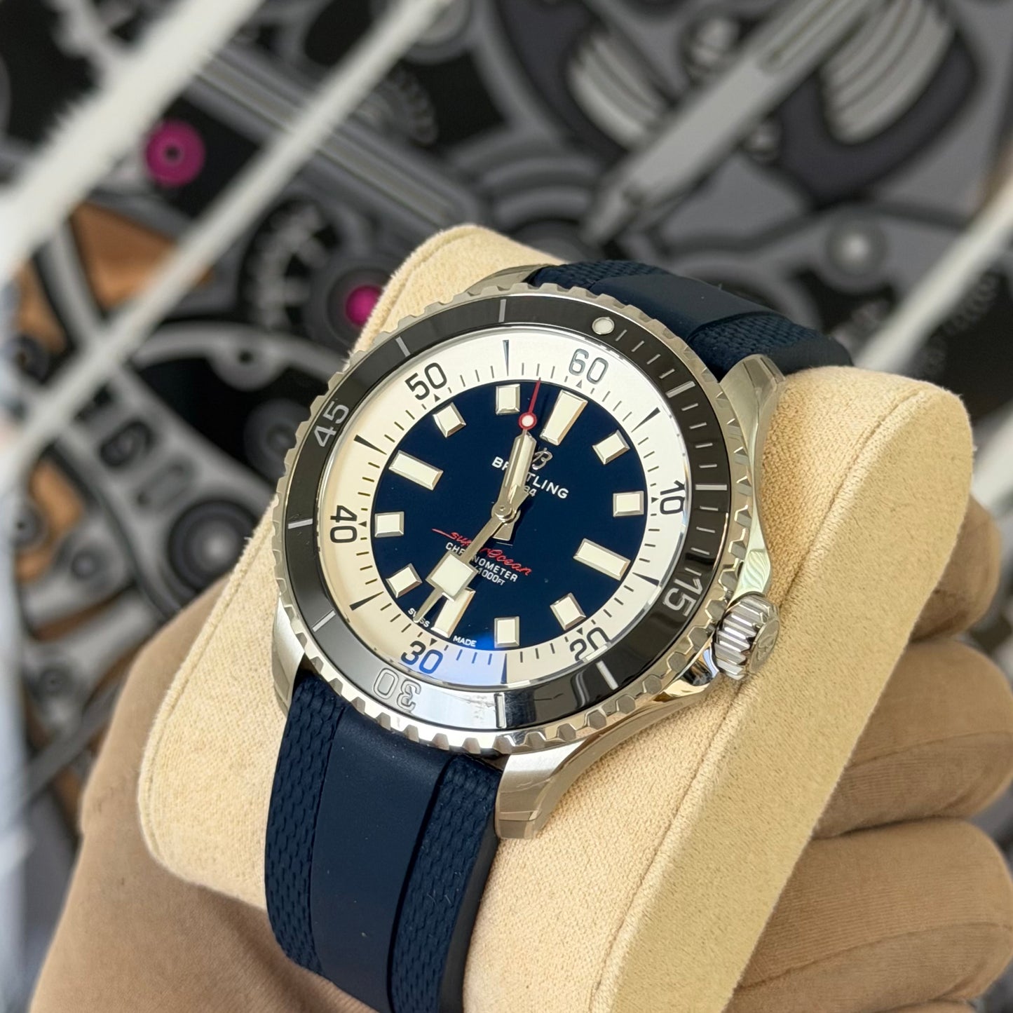 NEW Breitling Superocean 44 A17376