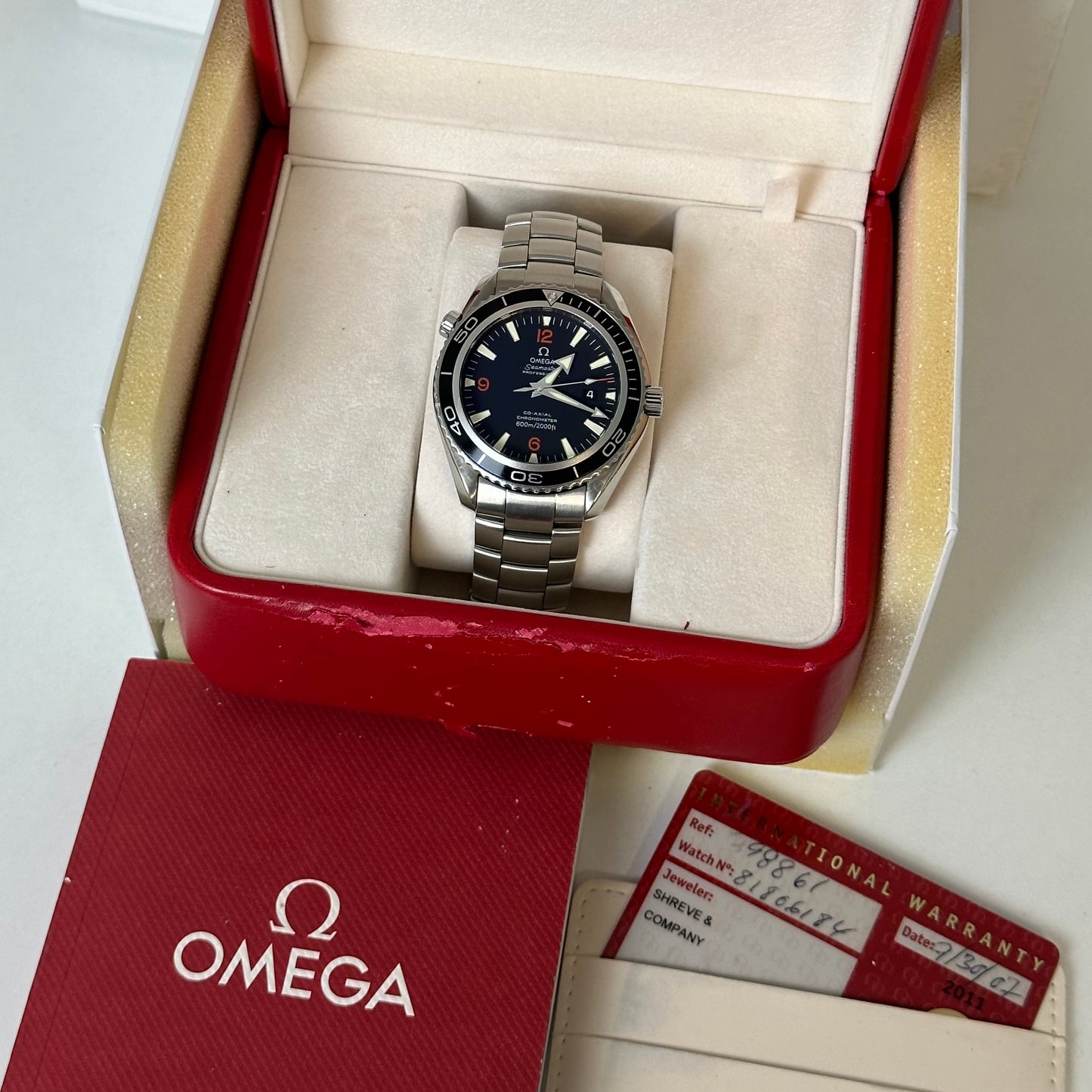 Omega Seamaster Planet Ocean 2500 XL 2200.51.00