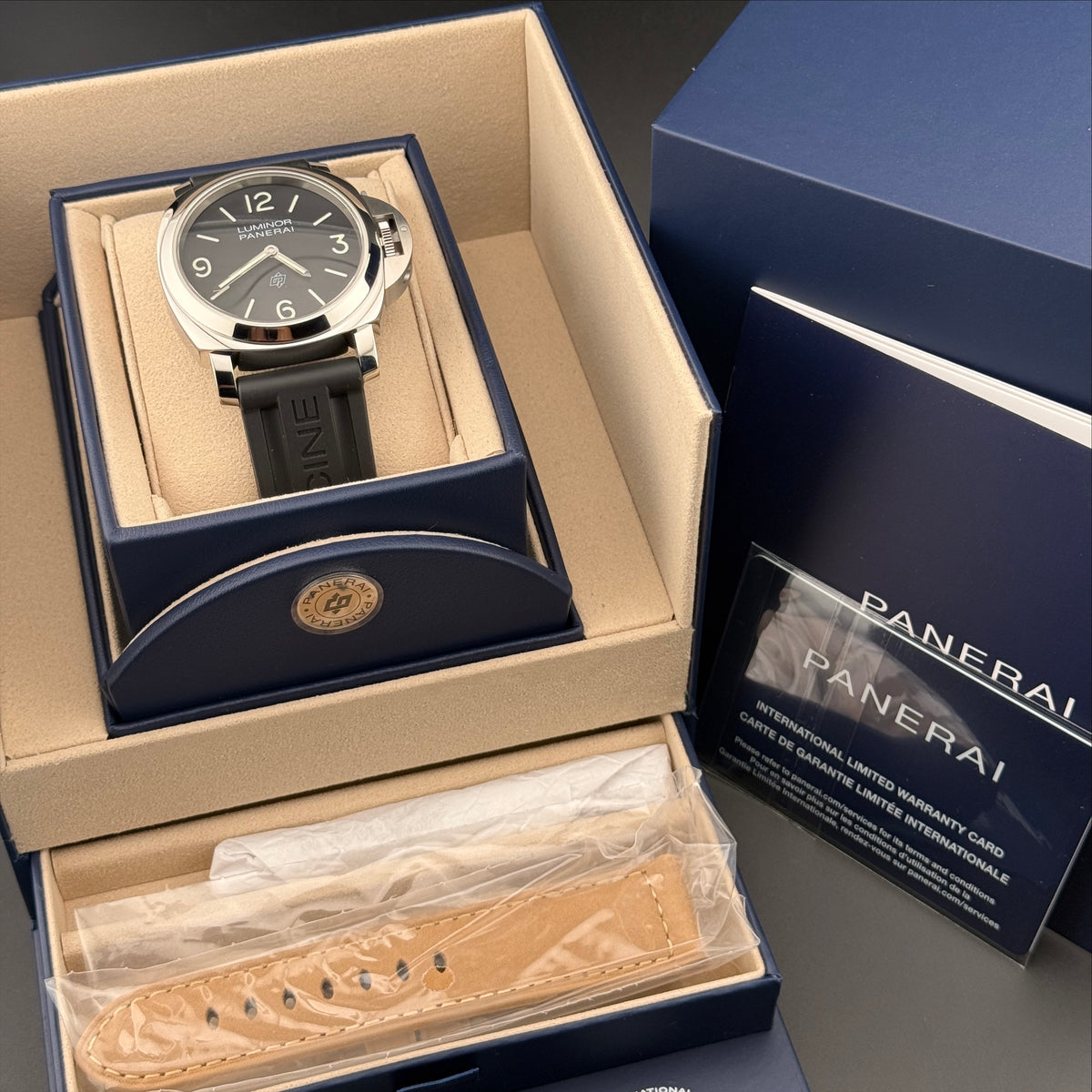 NEW Panerai Luminor Base Logo 44mm PAM01086