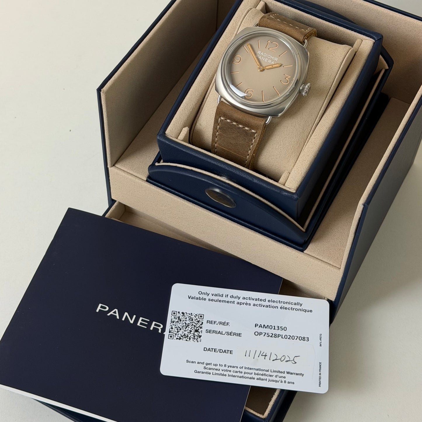 Panerai Radiomir Tre Giorni PAM01350