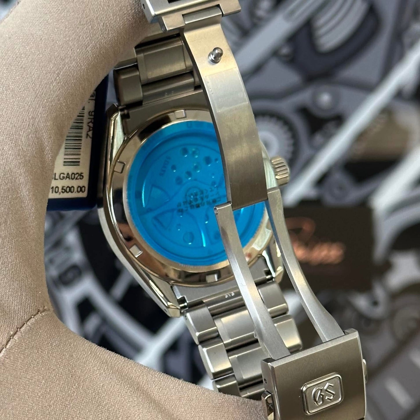 NEW Grand Seiko Spring Drive 5 Days “Atera Blue” SLGA025