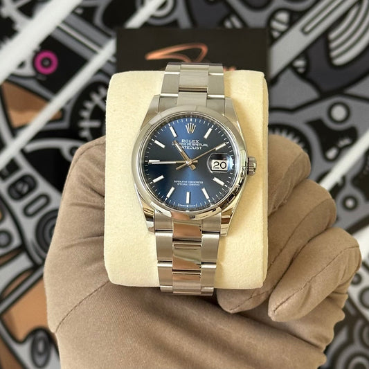 NEW Rolex Datejust 36 Blue 126200