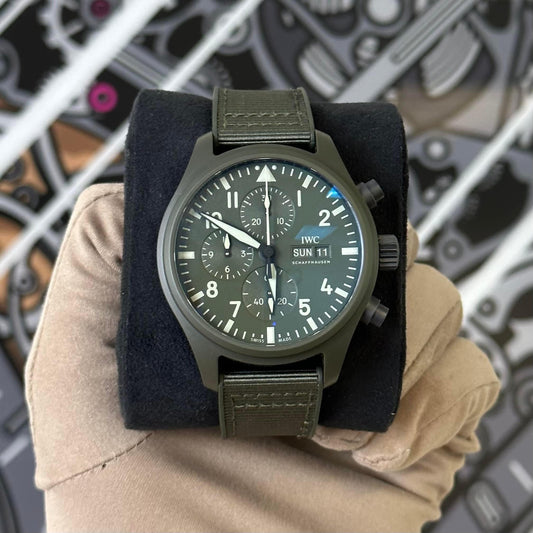 IWC Pilot Chronograph Top Gun Woodland IW389106