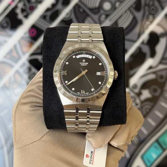 Tudor Royal Black Diamond Dial 28600