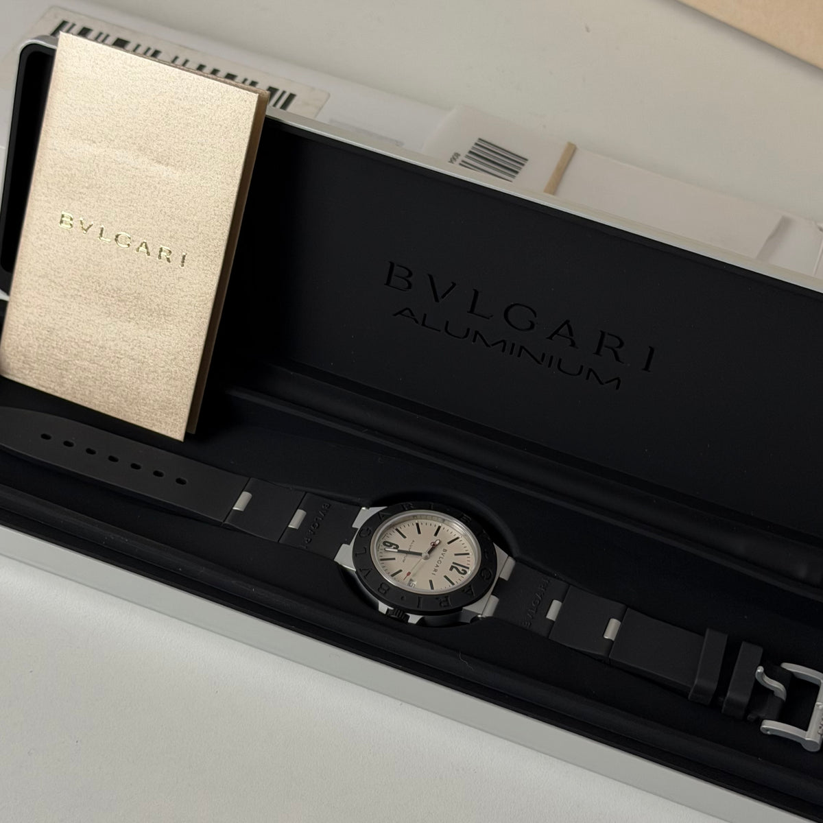 NEW Bvlgari Aluminium Titanium 103382