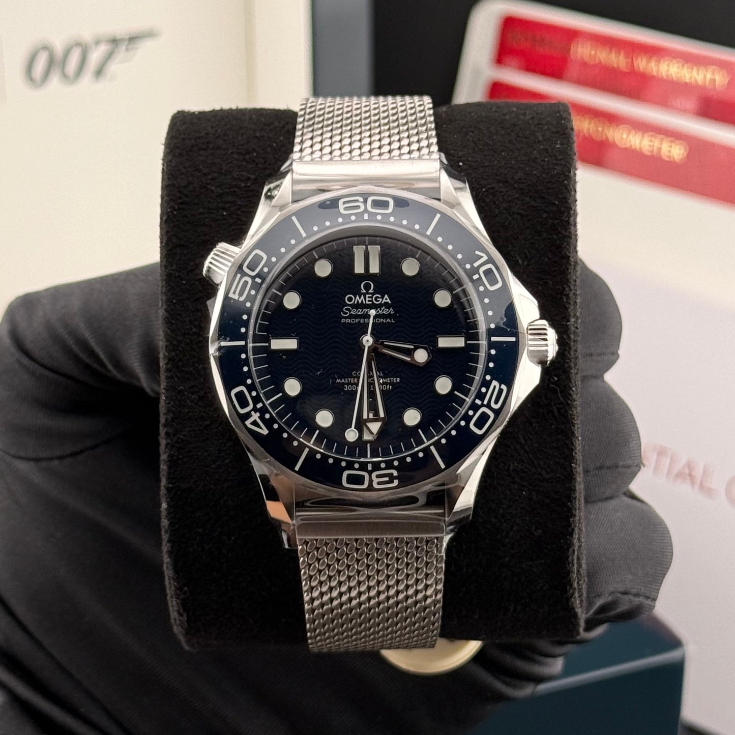 NEW Omega Seamaster 300m James Bond 60th Anniversary 210.30.42.20.03.002