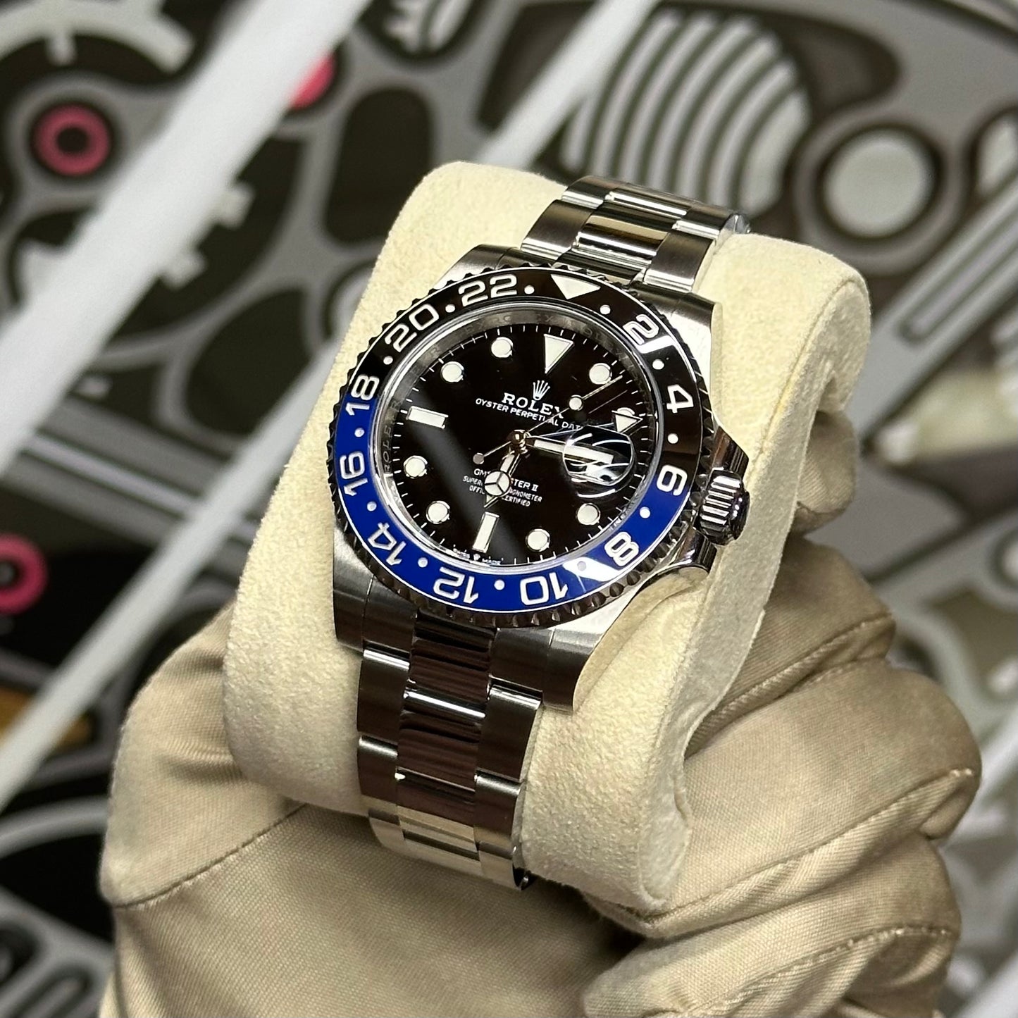 Rolex GMT Batman 126710BLNR 2024