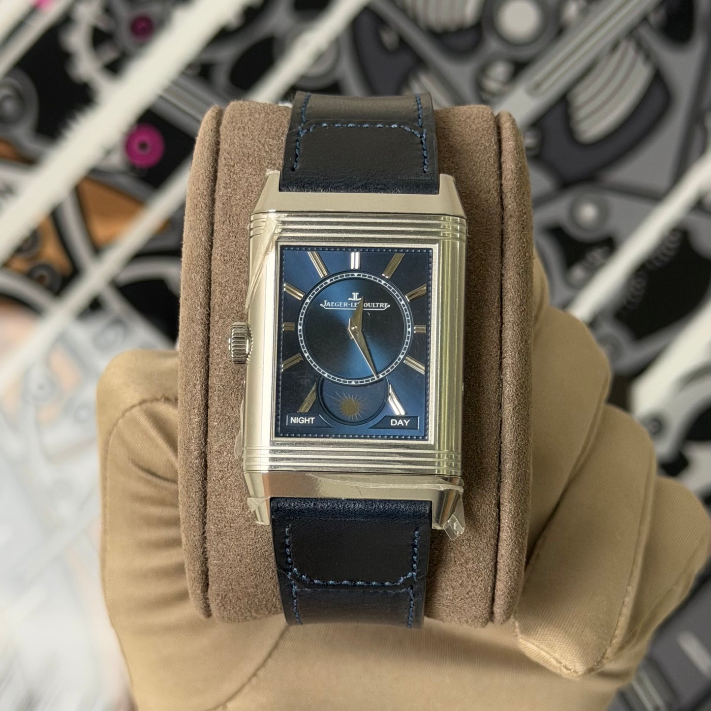 NEW JLC Reverso Tribute Duoface Calendar Q3918420