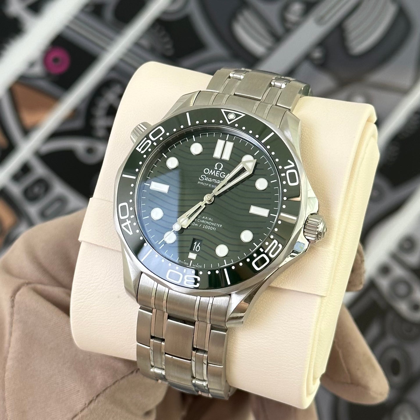 Omega Seamaster Green Dial