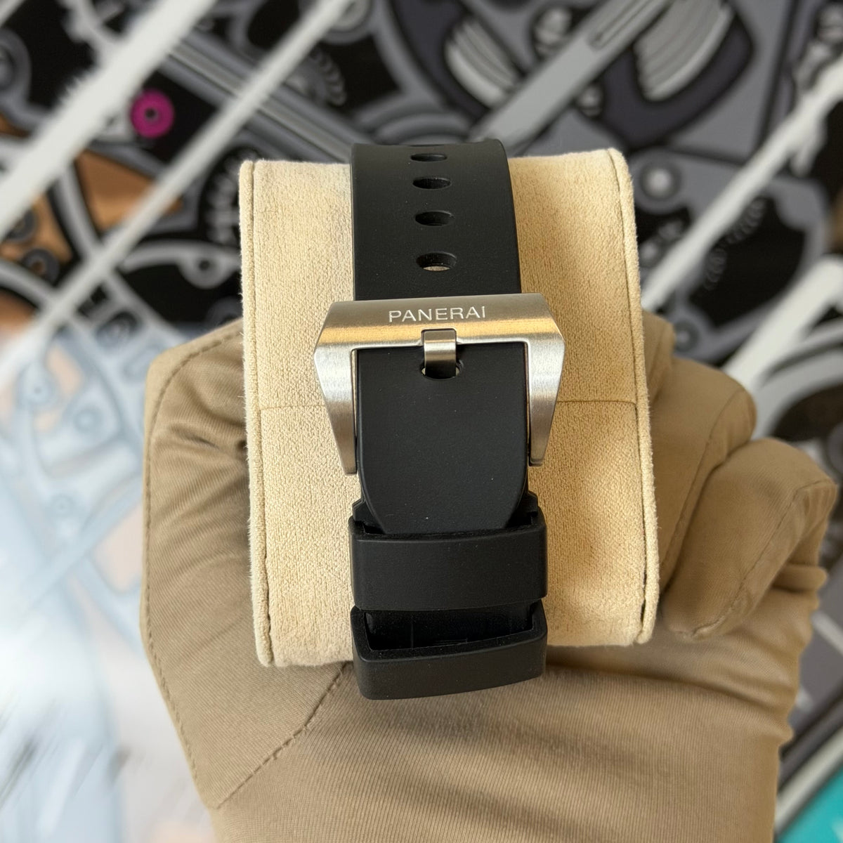 NEW Panerai Luminor Base Logo PAM01086