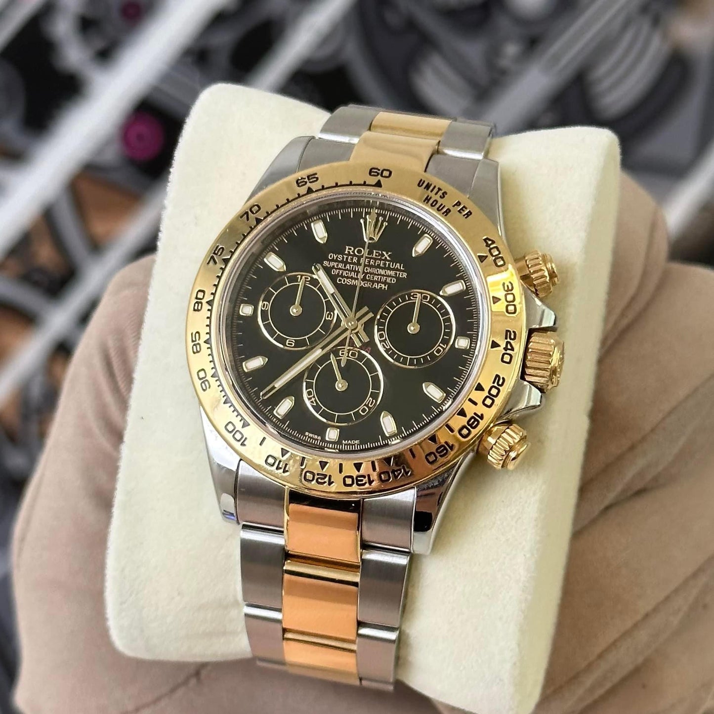 Rolex Daytona Two Tone Black Dial 116503