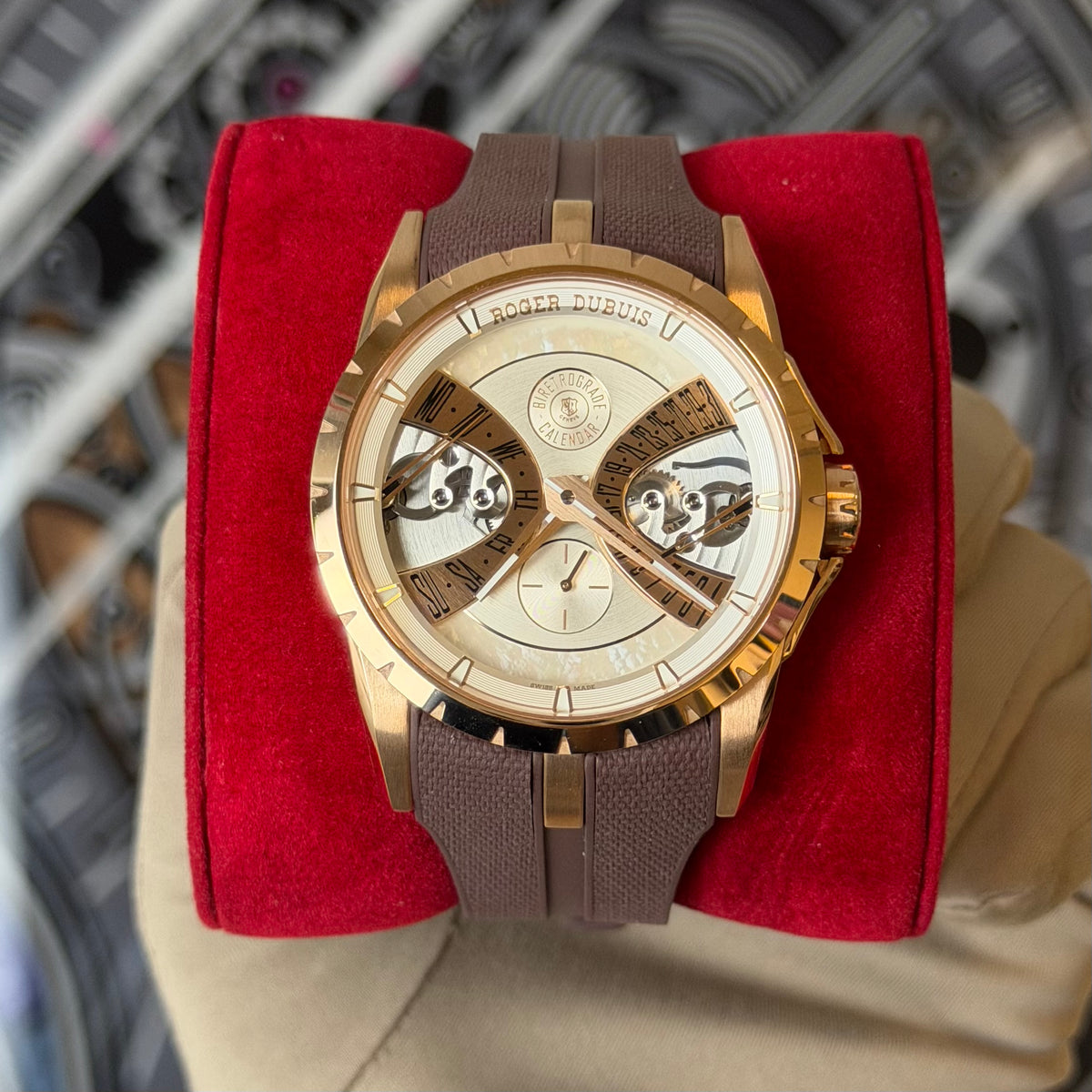 NEW Roger Dubuis Excalibur Biretrograde Calendar DBEX1179