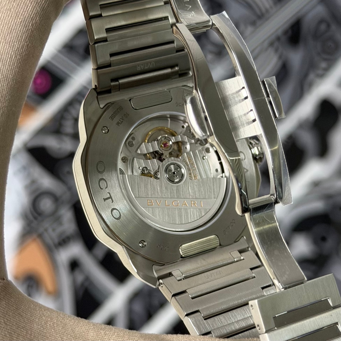 NEW Bvlgari Octo Roma Green 104091