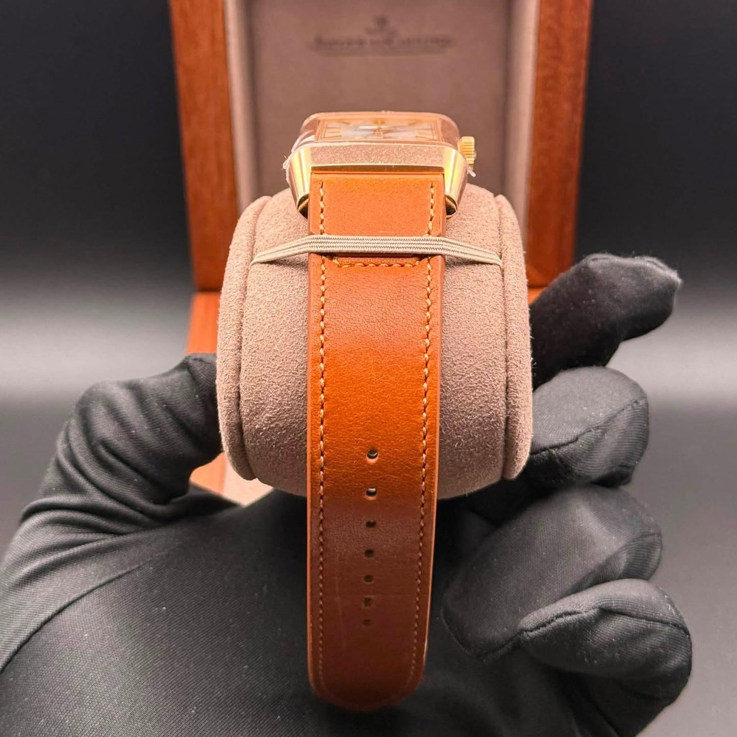 NEW JLC Reverso Tribute Duoface Calendar 18k Rose Gold Q3912532
