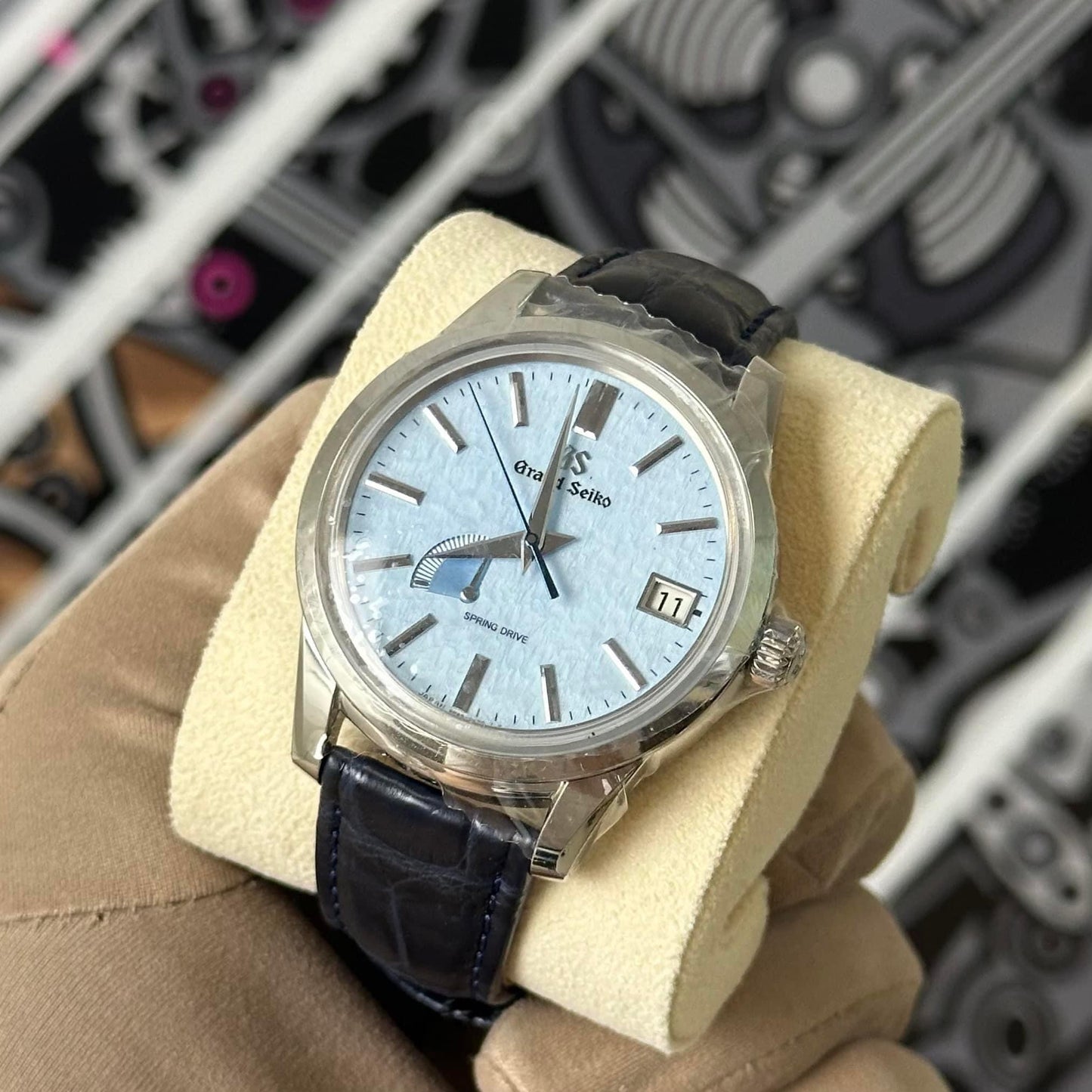 NEW Grand Seiko Spring Drive Skyflake SBGA407