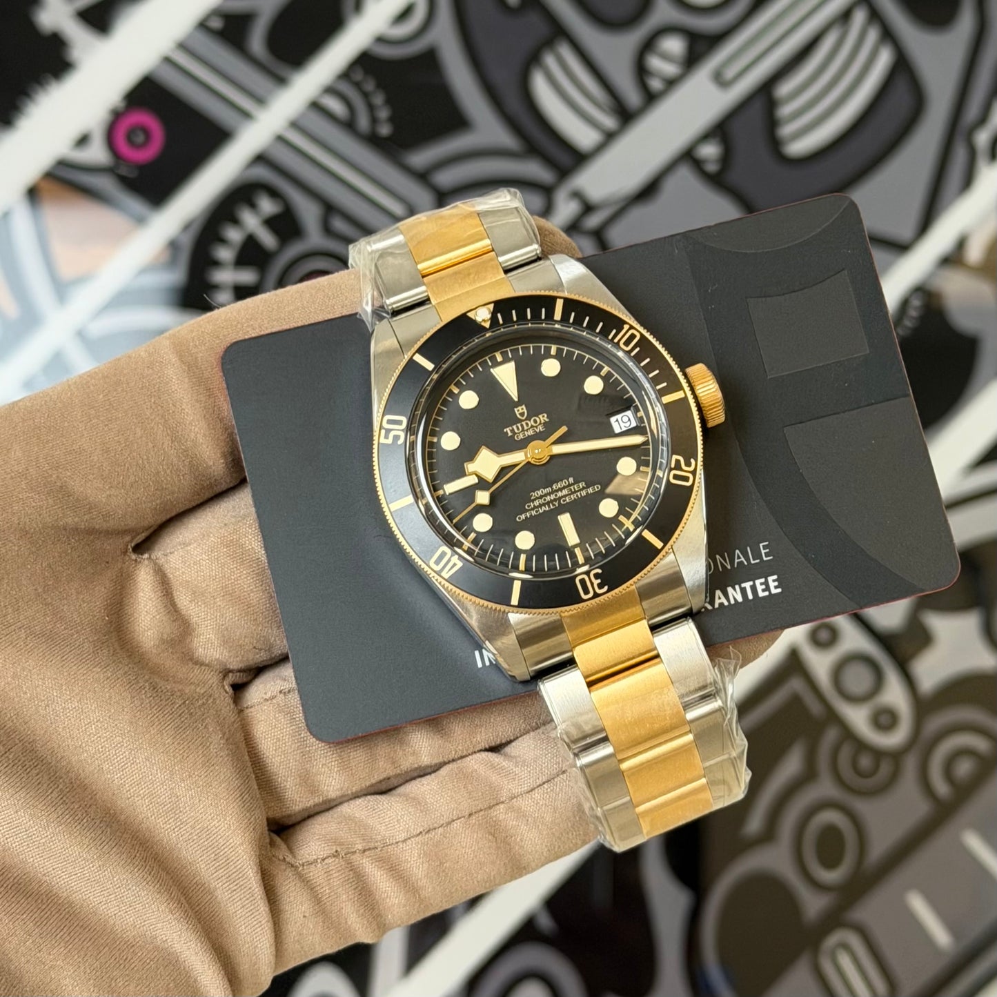 NEW Tudor Black Bay Steel & Gold 79733N