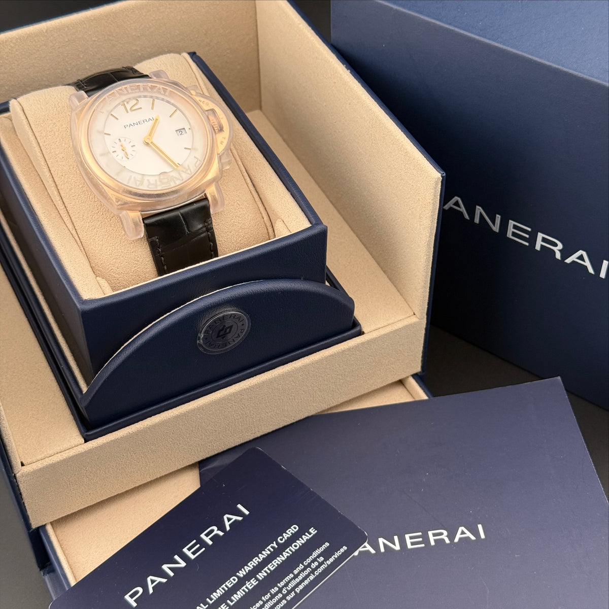 NEW Panerai Luminor Due Goldtech 42mm PAM01336