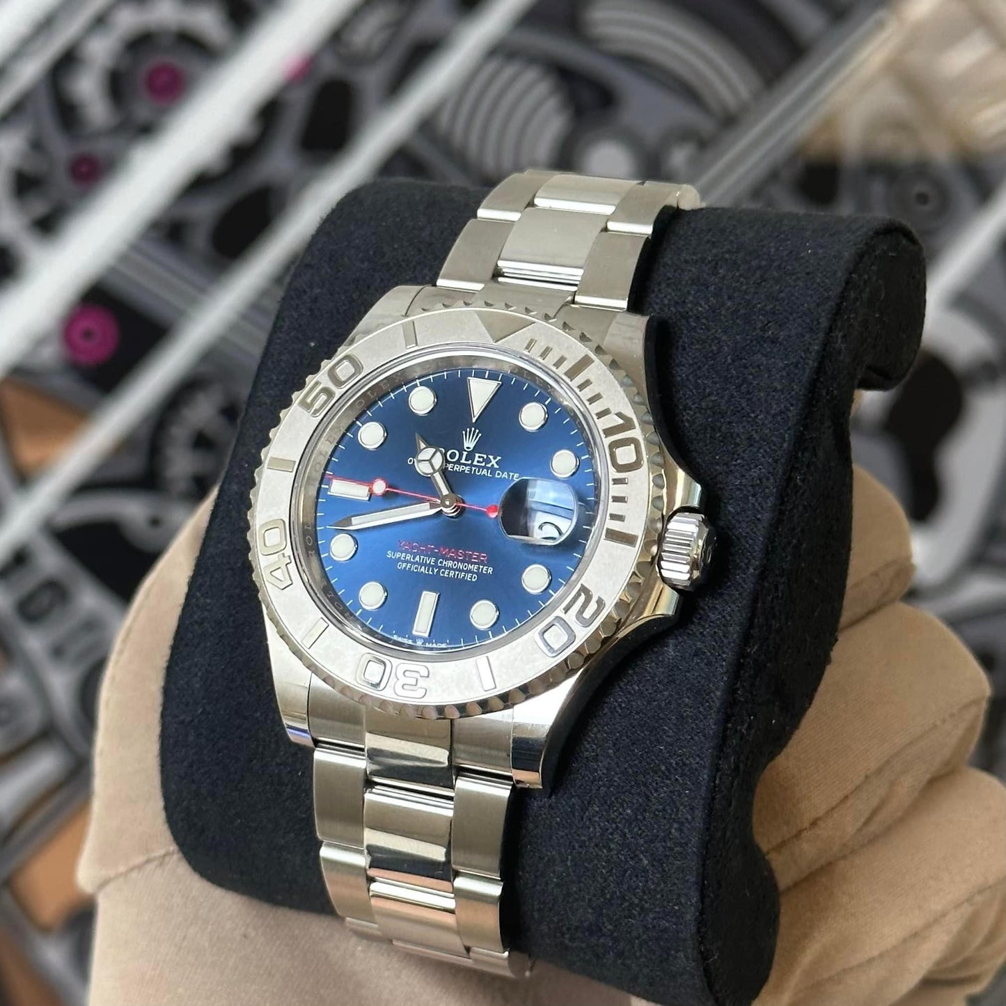 Rolex Yachtmaster Blue Dial