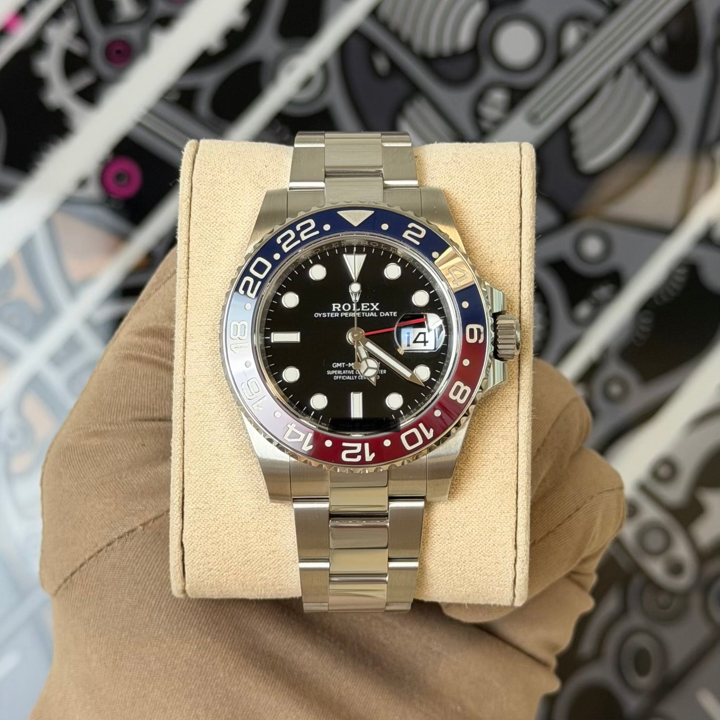 RLX Pepsi GMT Oyster 126710BLRO (2024)