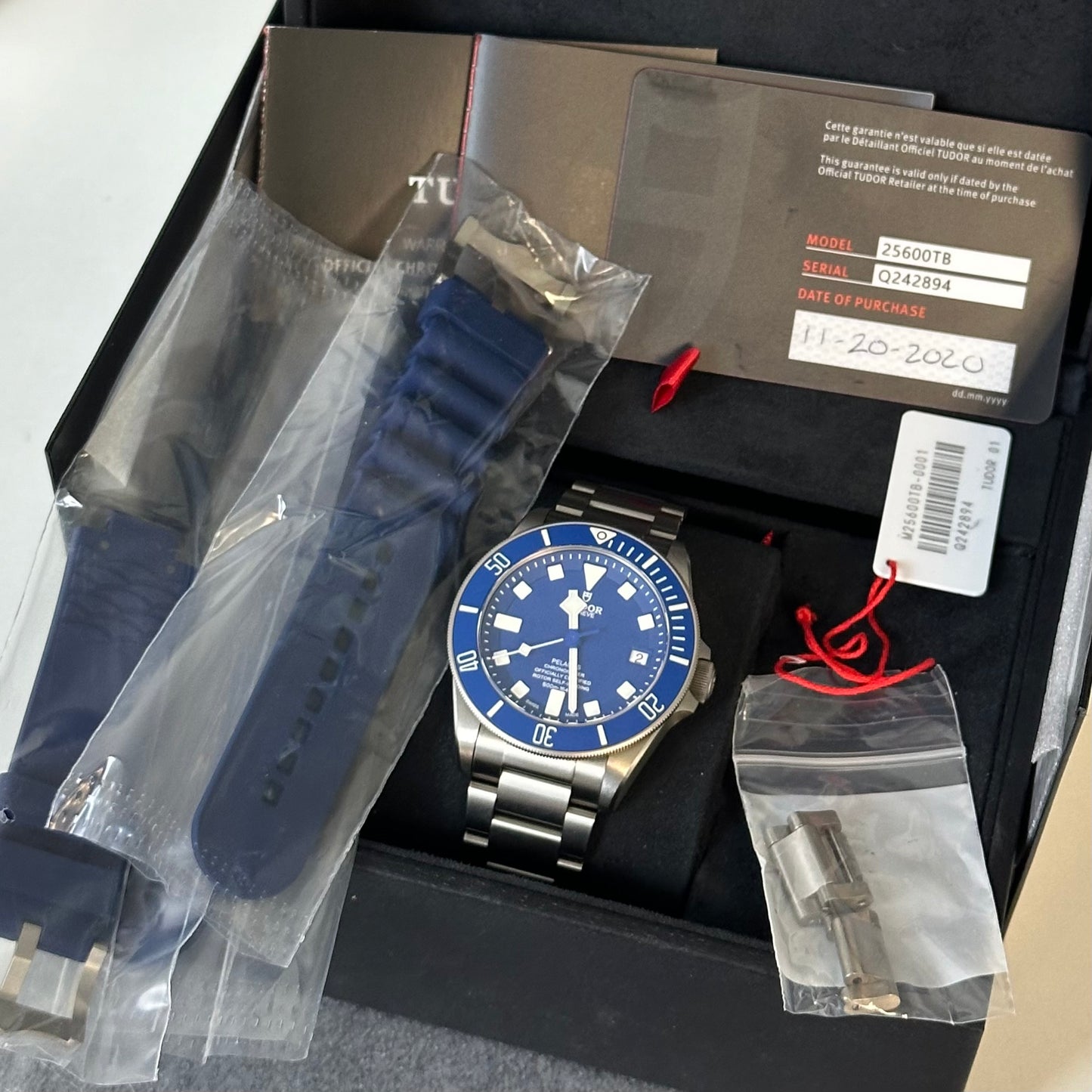 Tudor Pelagos Blue 25600TB