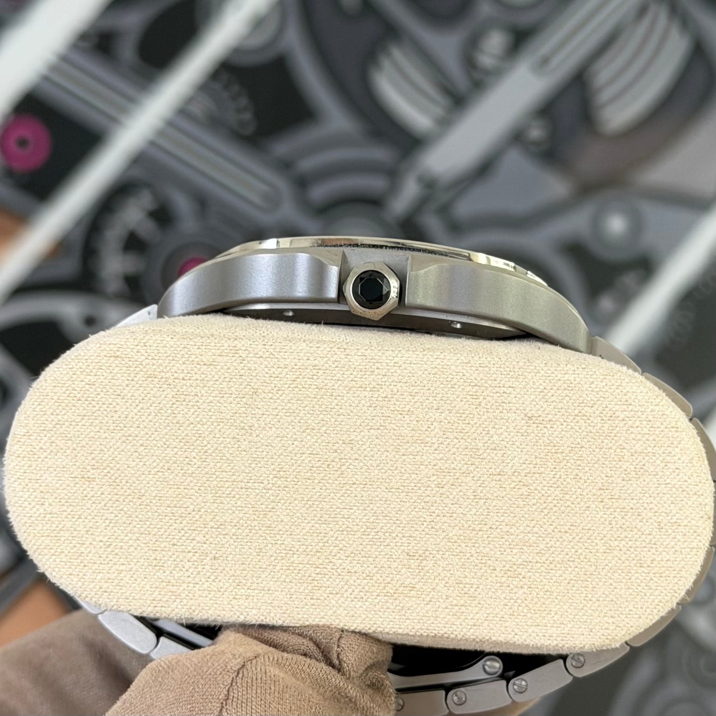 Cartier Santos Titanium Large WSSA0089