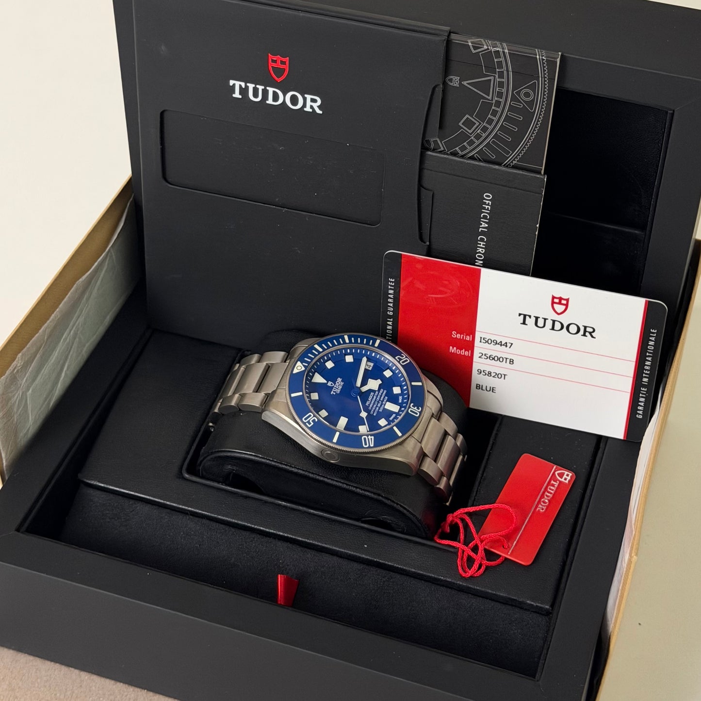 Tudor Pelagos Blue 25600TB