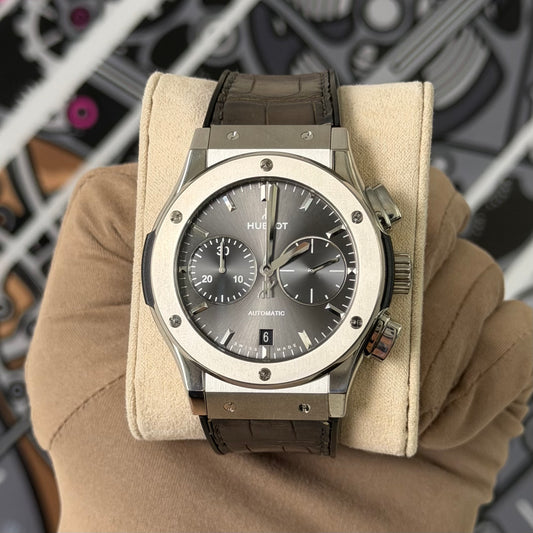 Hublot Classic Fusion Racing Grey Chronograph Titanium 521.NX.7071.LR