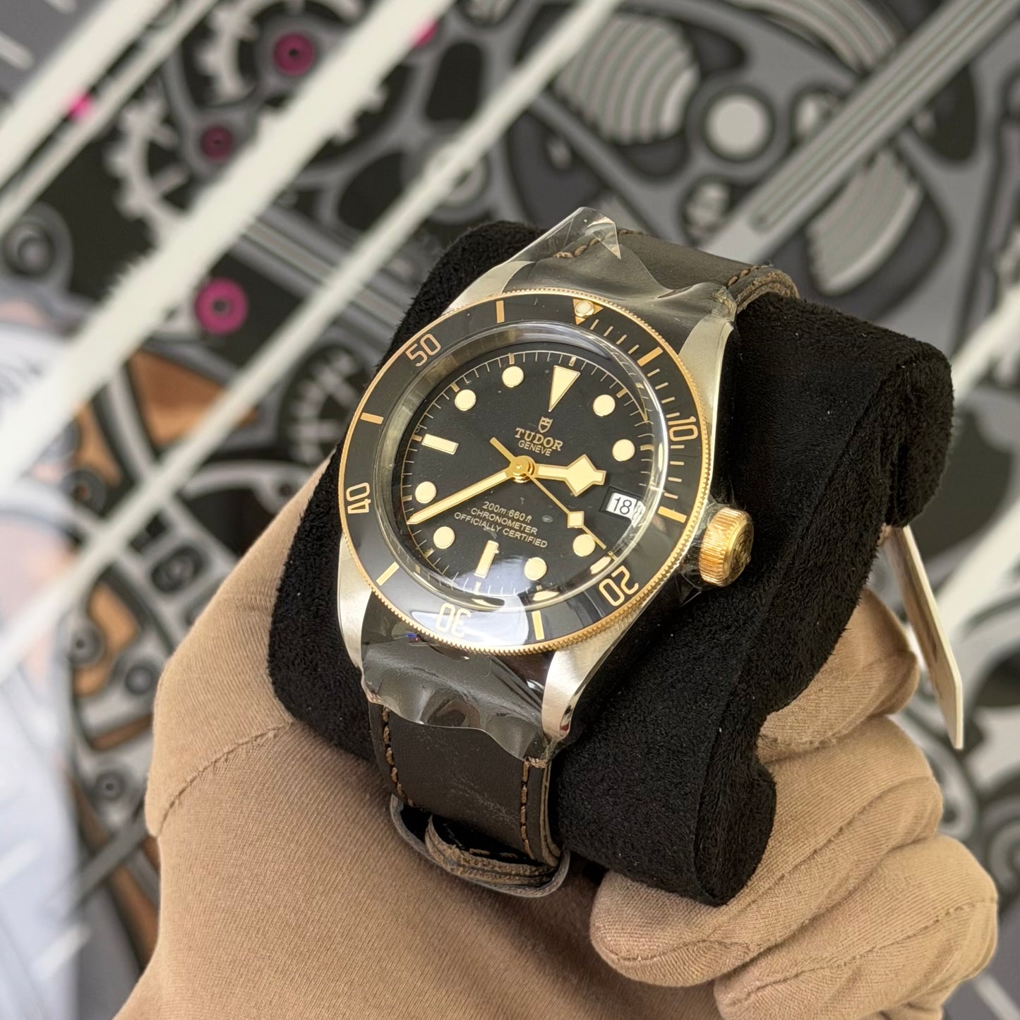 NEW Tudor Black Bay Steel & Gold 79733N