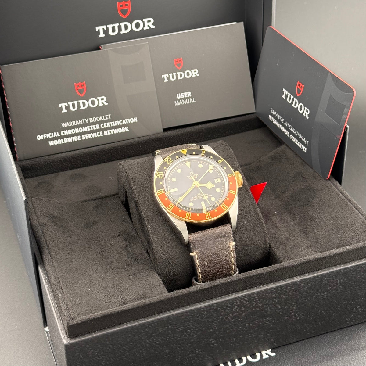 NEW Tudor Black Bay GMT S&G Rootbeer 79833MN