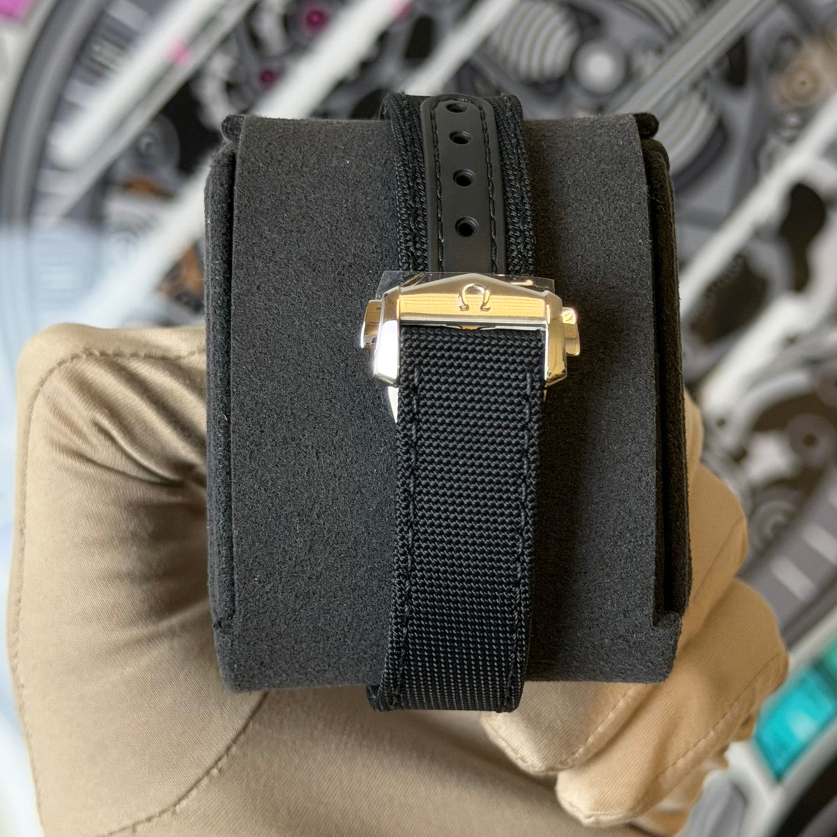 NEW Omega Moonwatch Hesalite Strap Model 310.32.42.50.01.001
