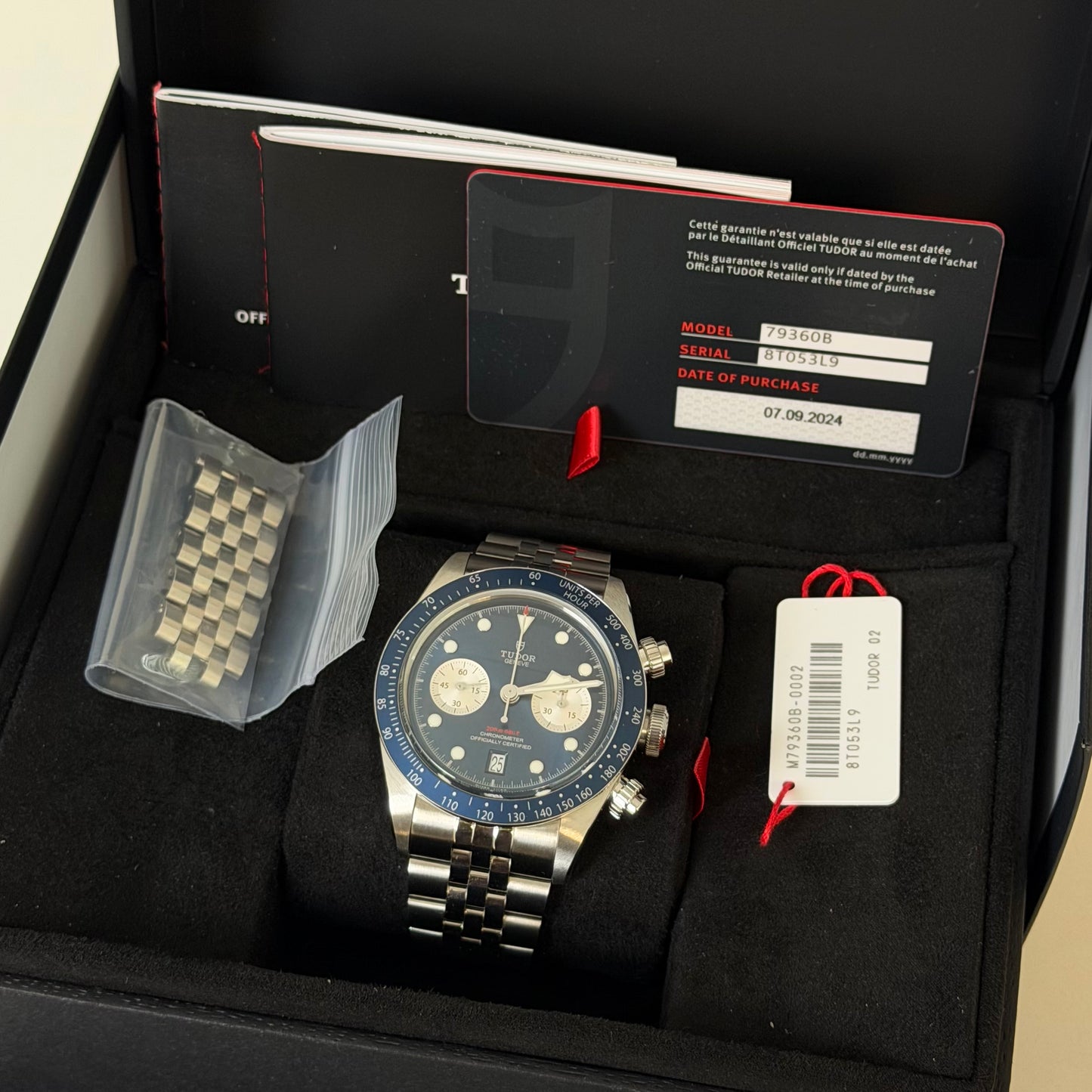 Tudor Black Bay Chrono Blue 79360B