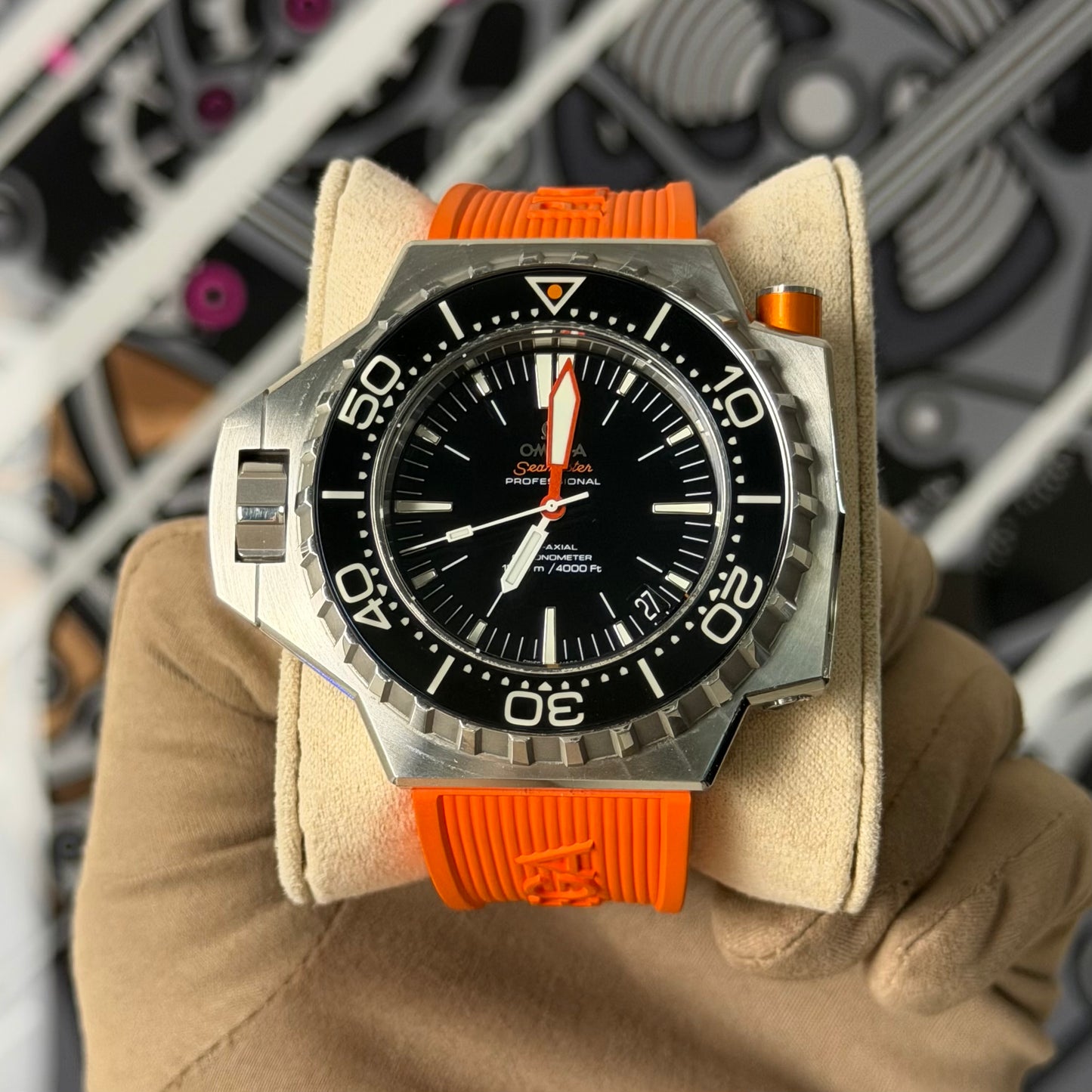 Omega Ploprof 1200M Seamaster Steel Chronomat 224.32.55.21.01.002