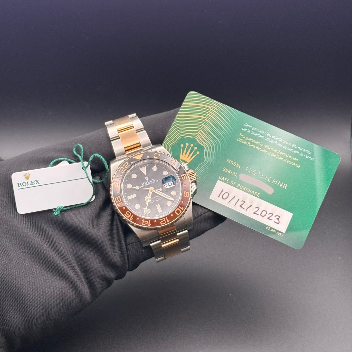 Rolex GMT Master II Rootbeer 126711CHNR