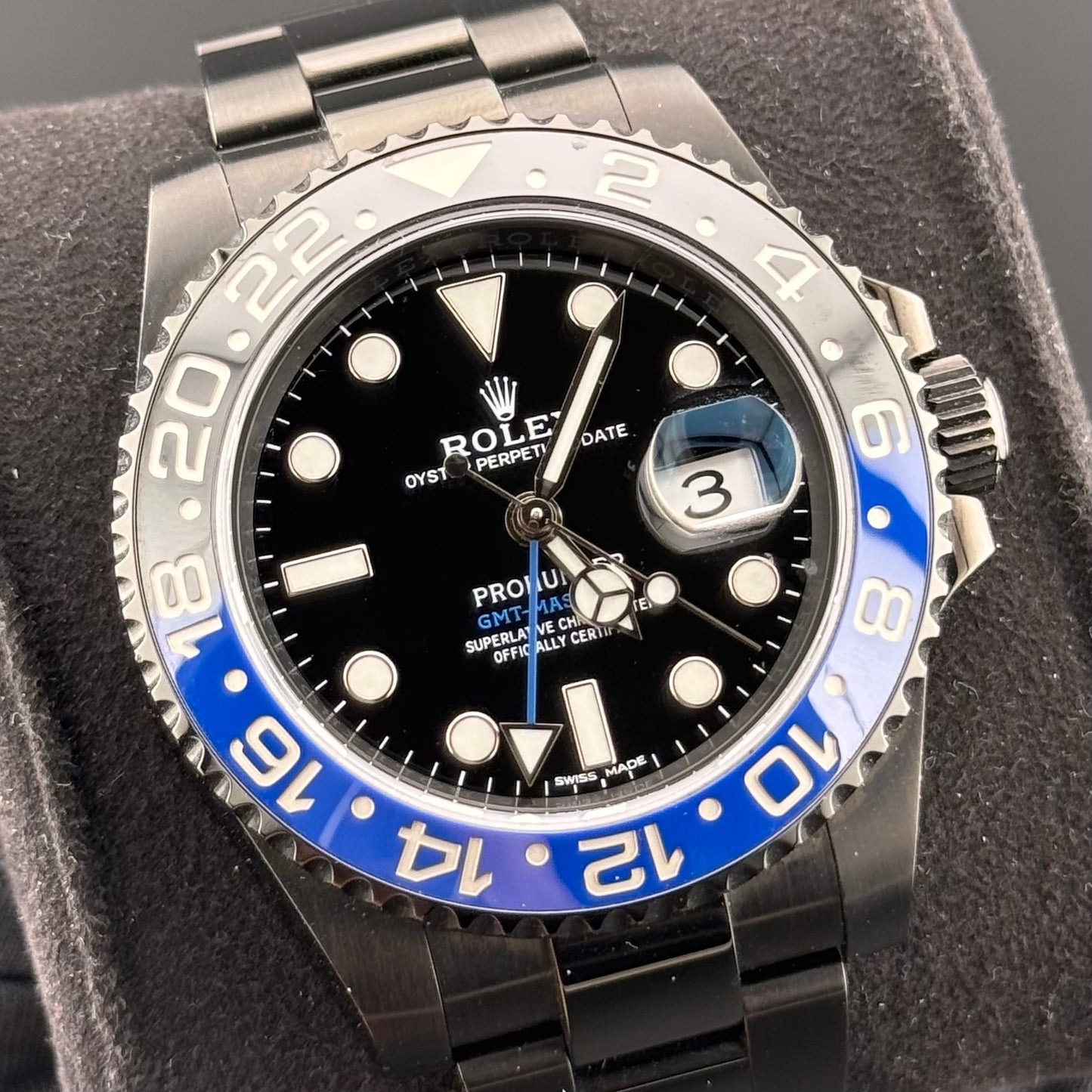 Rolex GMT Master-II “Batman” Pro Hunter Edition 116710BLNR