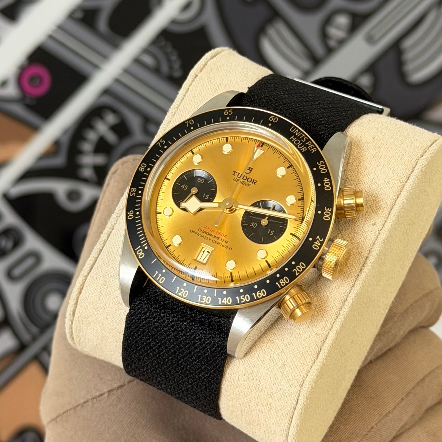 Tudor Black Bay S&G Chrono Nato 79363N