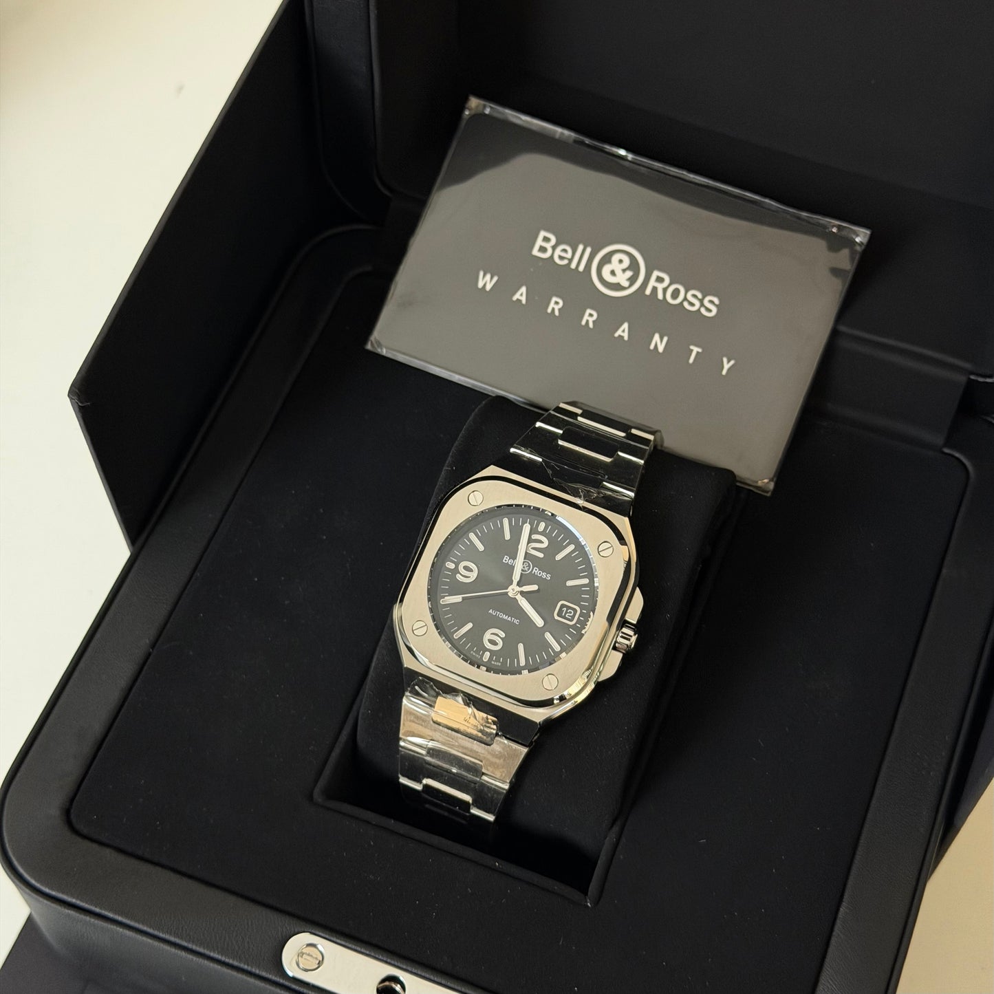 NEW Bell & Ross BR05 BR05A-BL-ST/SRB