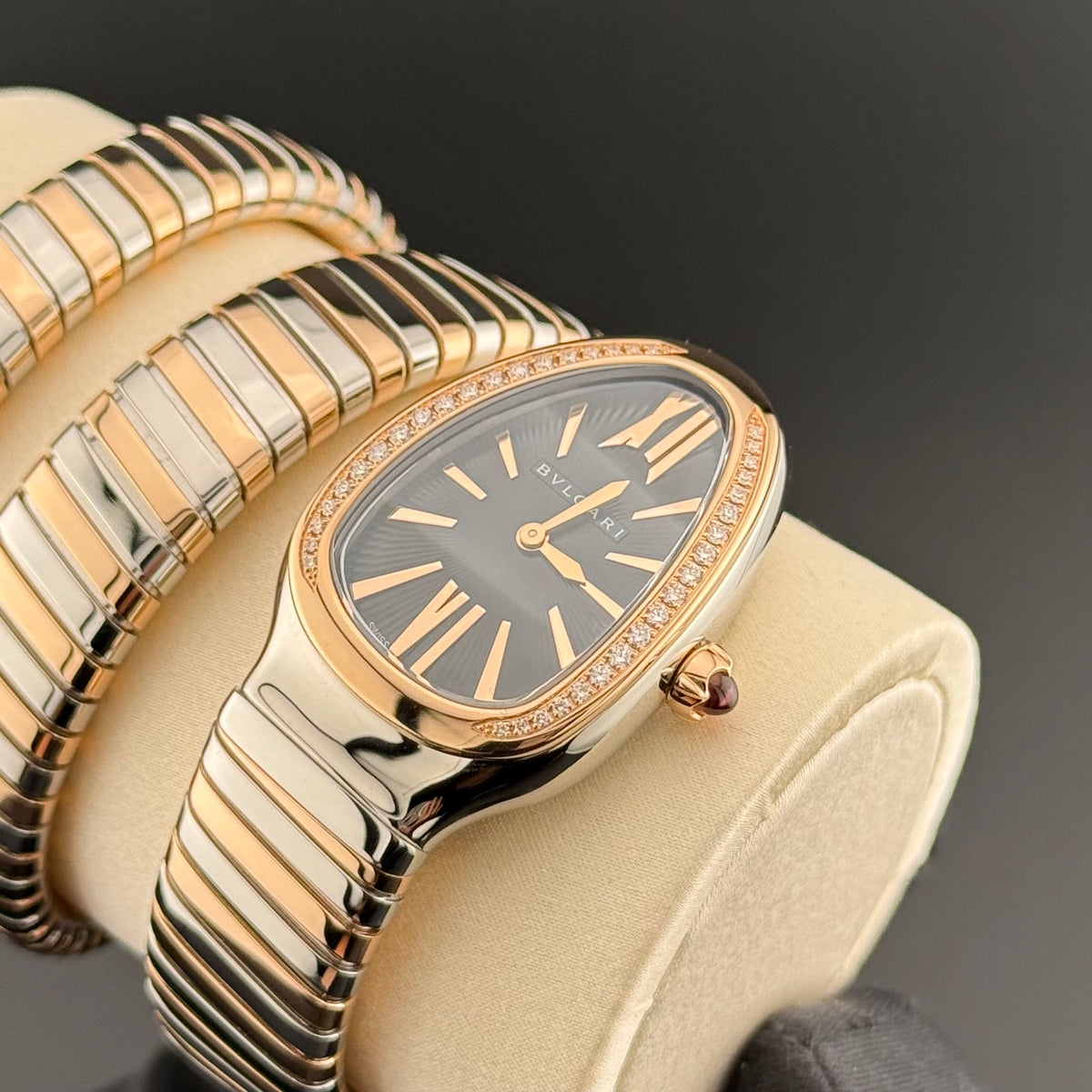 NEW Bvlgari Serpenti Tubogas 18k Rose Gold 102099