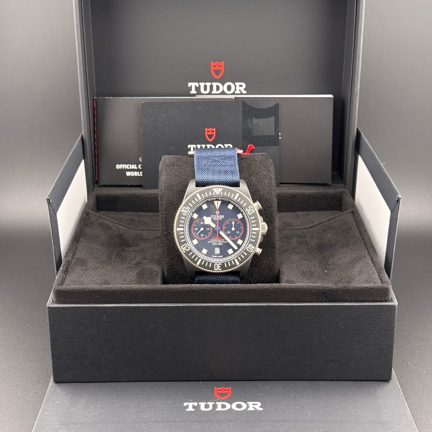 NEW Tudor Pelagos FXD Chrono Alinghi Redbull Racing 25807KN