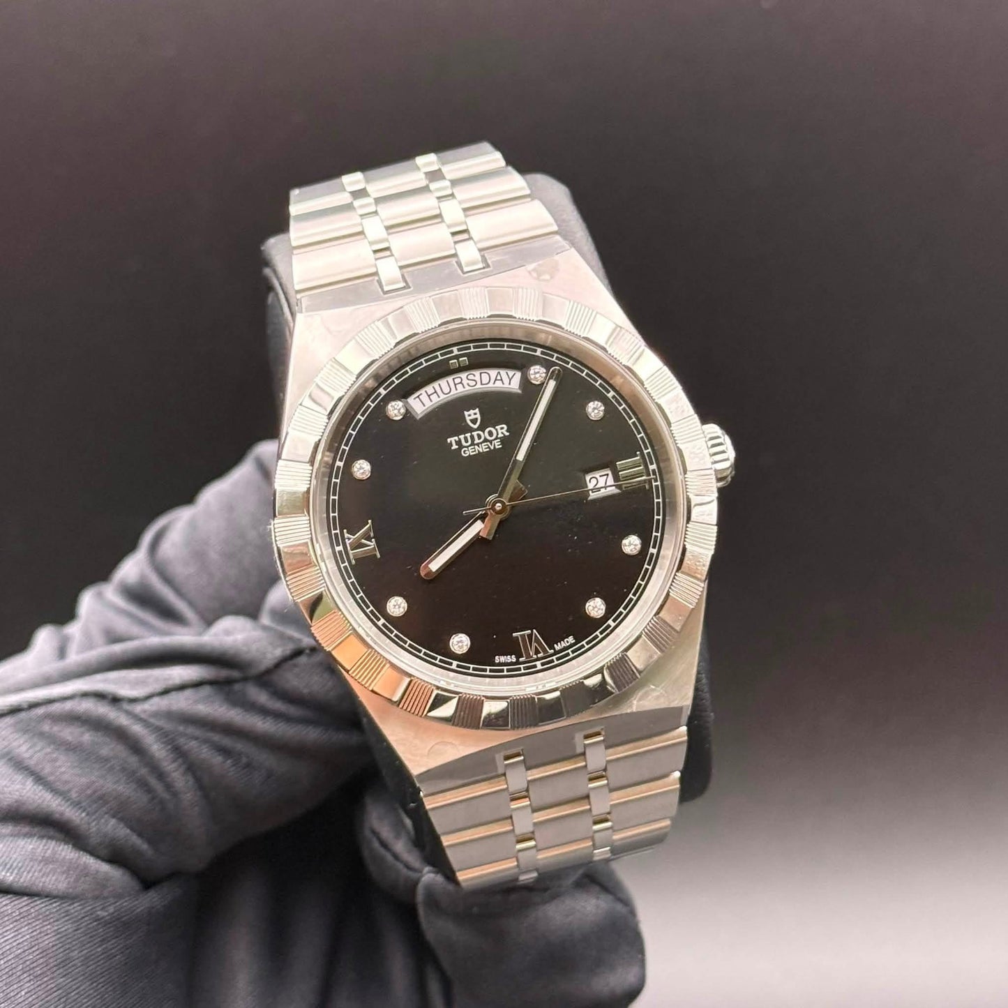 NEW Tudor Royal 41mm Black Diamond Dial