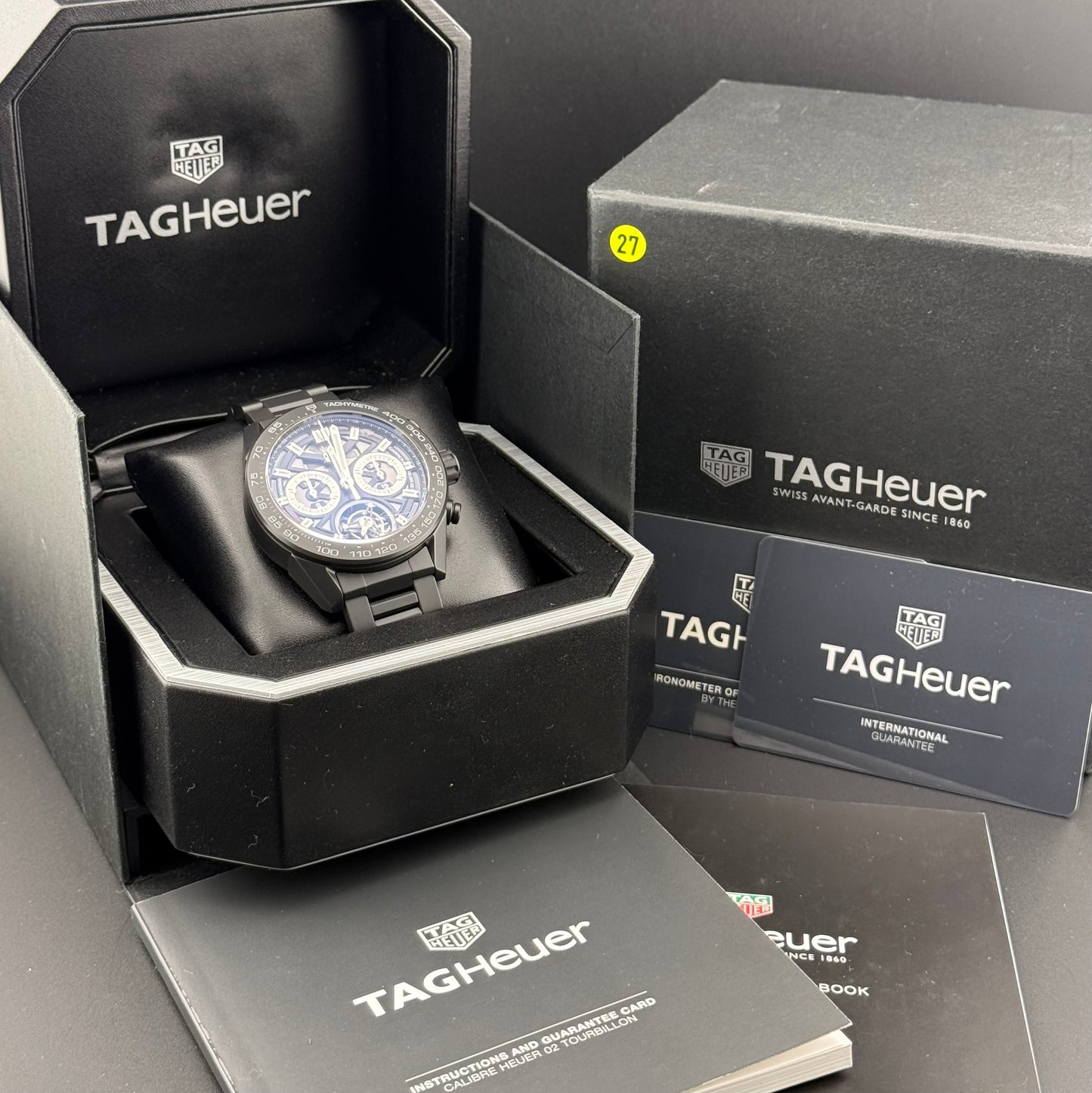 Tag Heuer Carrera Chronograph Tourbillon Ceramic Skeleton CAR5A90