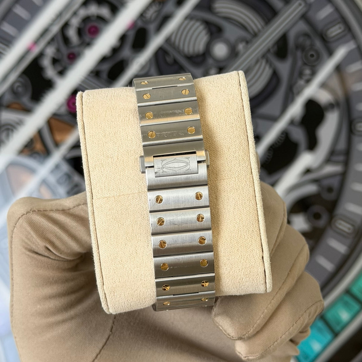 Cartier Santos XL 18k Gold W2SA0008