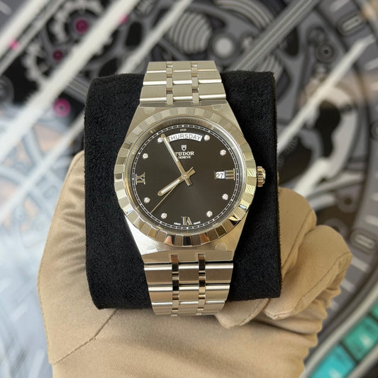 NEW Tudor Royal Black Diamond 41mm 28600
