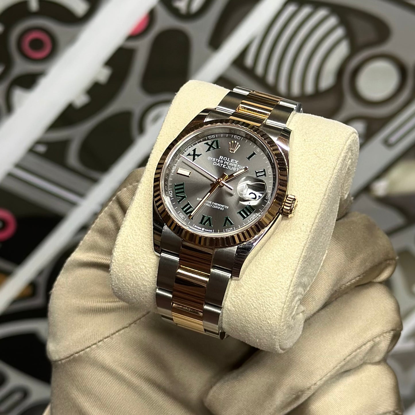 Rolex DJ36 Two Tone Wimbledon Dial 126231