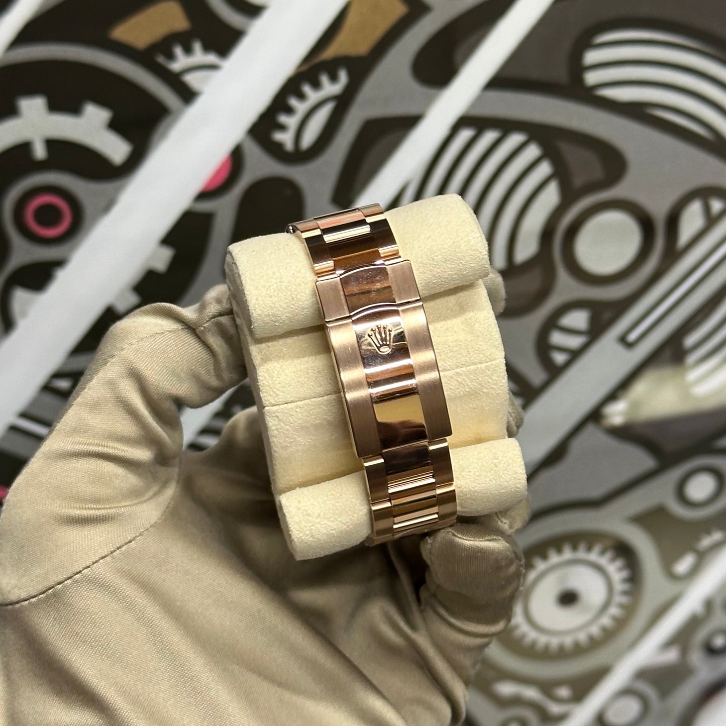 Rolex Rose Gold SkyDweller Blue Dial 336935