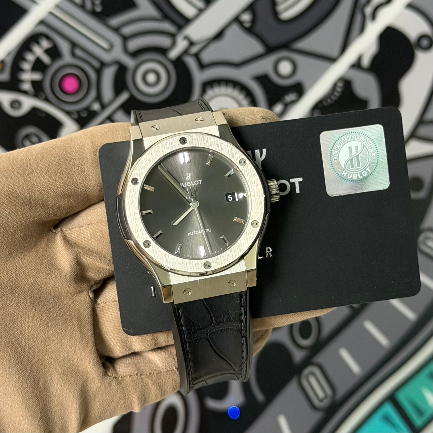 Hublot Classic Fusion Racing Gray Titanium 542.NX.7071.LR
