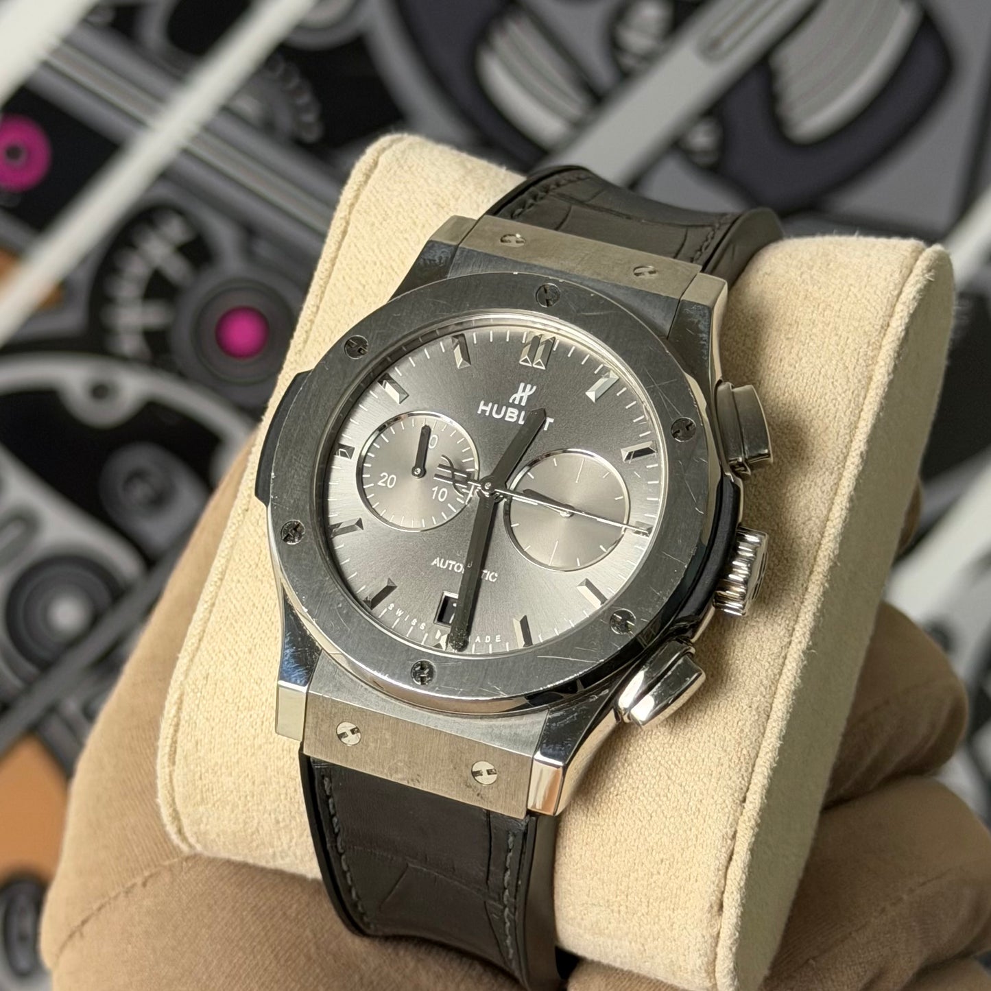 Hublot Classic Fusion Racing Grey Titanium 541.NX.7070.LR