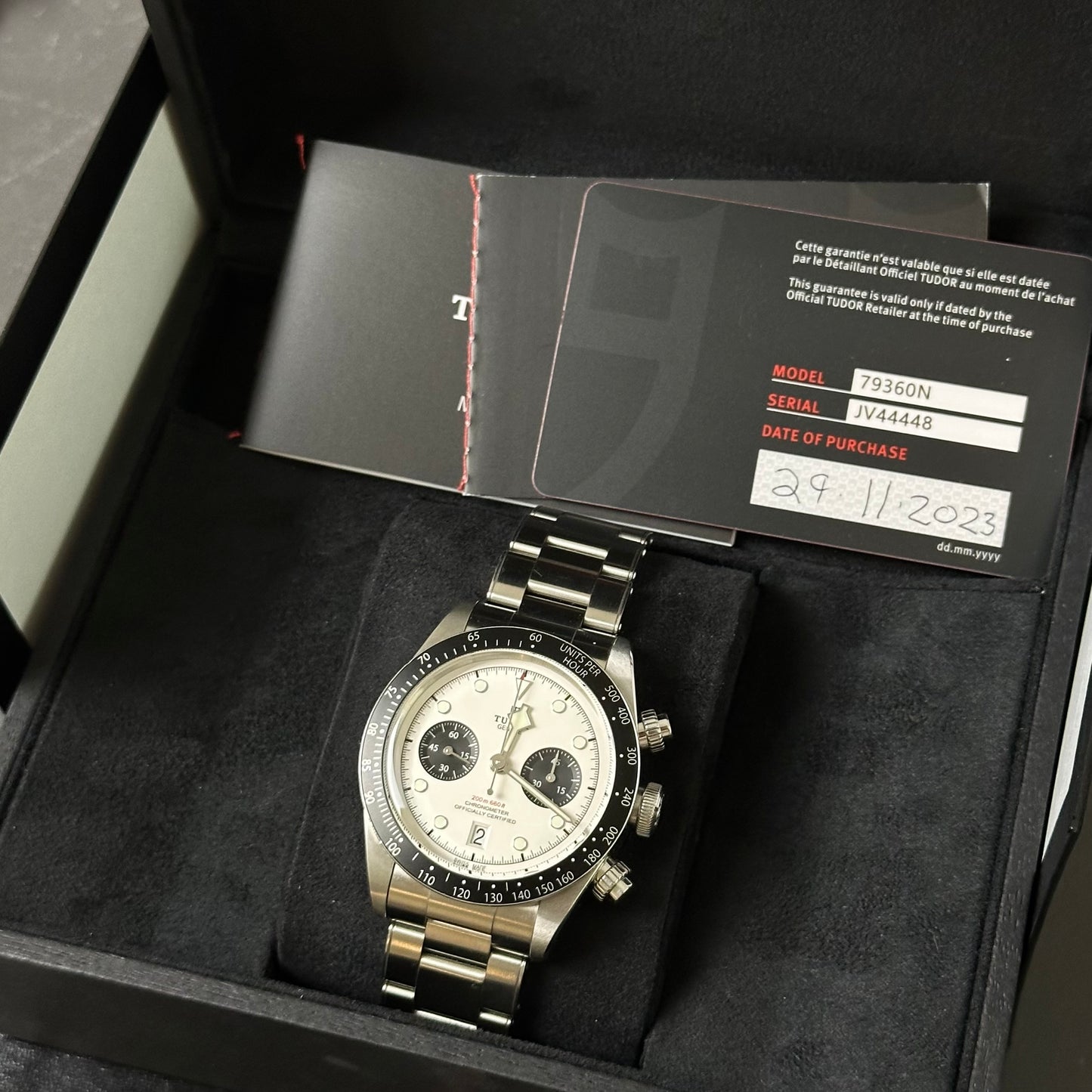 Tudor Black Bay Chrono Panda 79360N